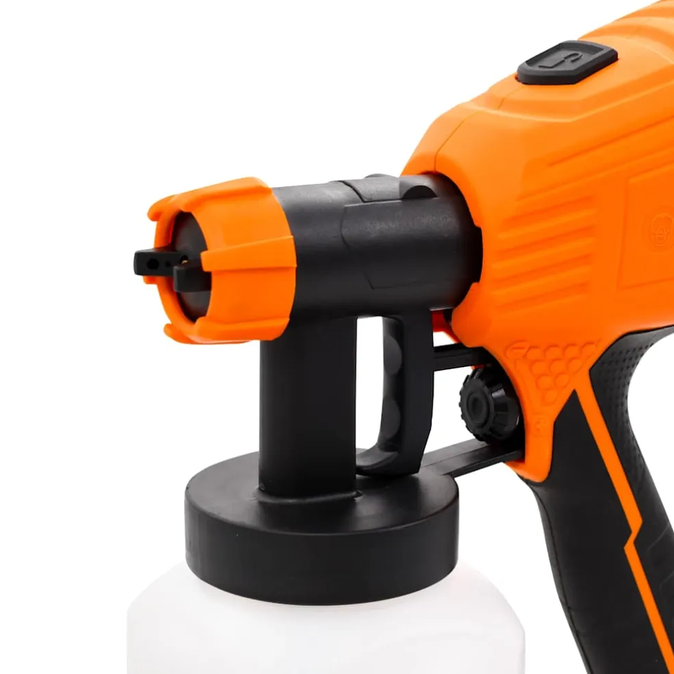 vidaXL Verfspuit elektrisch met 3 mondstukken 500 W 800 ml