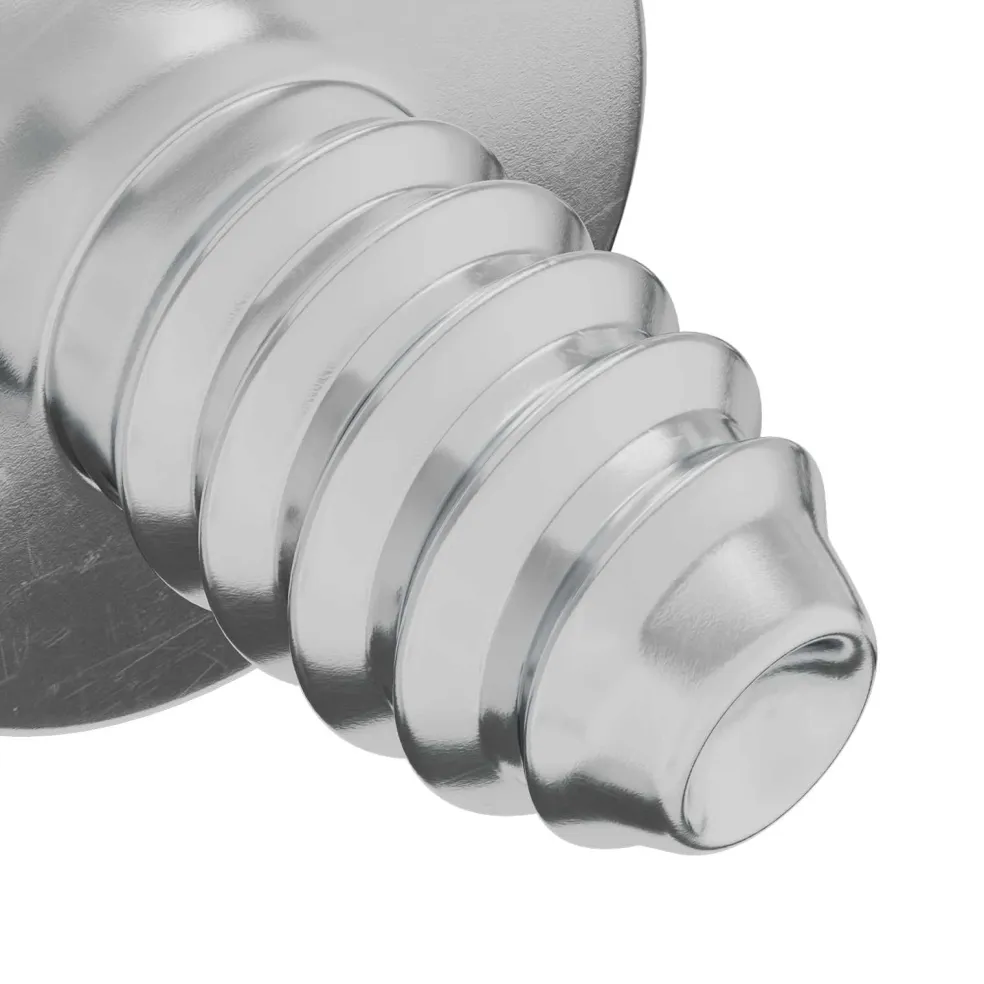 vidaXL Vergrendelingsschroeven 2 st Zilver M4 x 5 mm IJzer