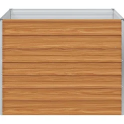 vidaXL Verhoogde plantenbak Licht Bruin 100 x 100 x 77 cm