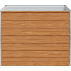 vidaXL Verhoogde plantenbak Licht Bruin 100 x 100 x 77 cm