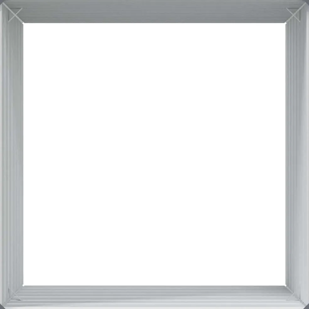 vidaXL Verhoogde plantenbak Licht Bruin 100 x 100 x 77 cm
