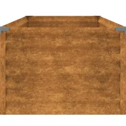 vidaXL Verhoogde tuinbak 100x50x36 cm cortenstaal