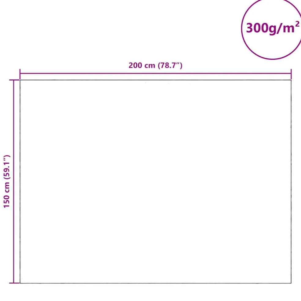 vidaXL Verhuisdekens 5 st Grijs 150 x 200 cm Stof