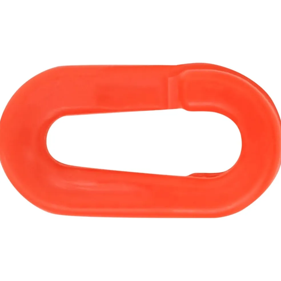 vidaXL Verkeerspalen met ketting 4 st 75 cm PE
