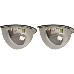 vidaXL Verkeersspiegel halve bol 2 st Ø 40 cm acryl