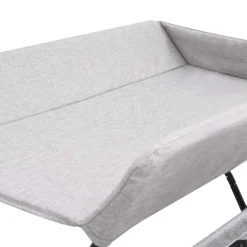 vidaXL Verschoontafel ijzer lichtgrijs