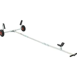 vidaXL Verstelbare Boottrailer met Pneumatische Banden 200 kg Load