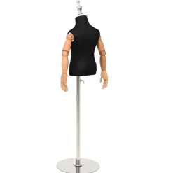 vidaXL Verstelbare 120-157 cm Mannequin met Basis Uniseks PP Wit