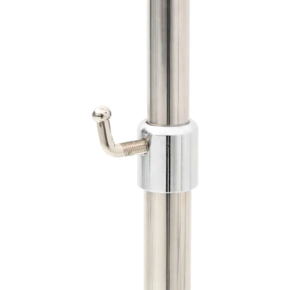 vidaXL Verstelbare 120-157 cm Mannequin met Basis Uniseks PP Zwart