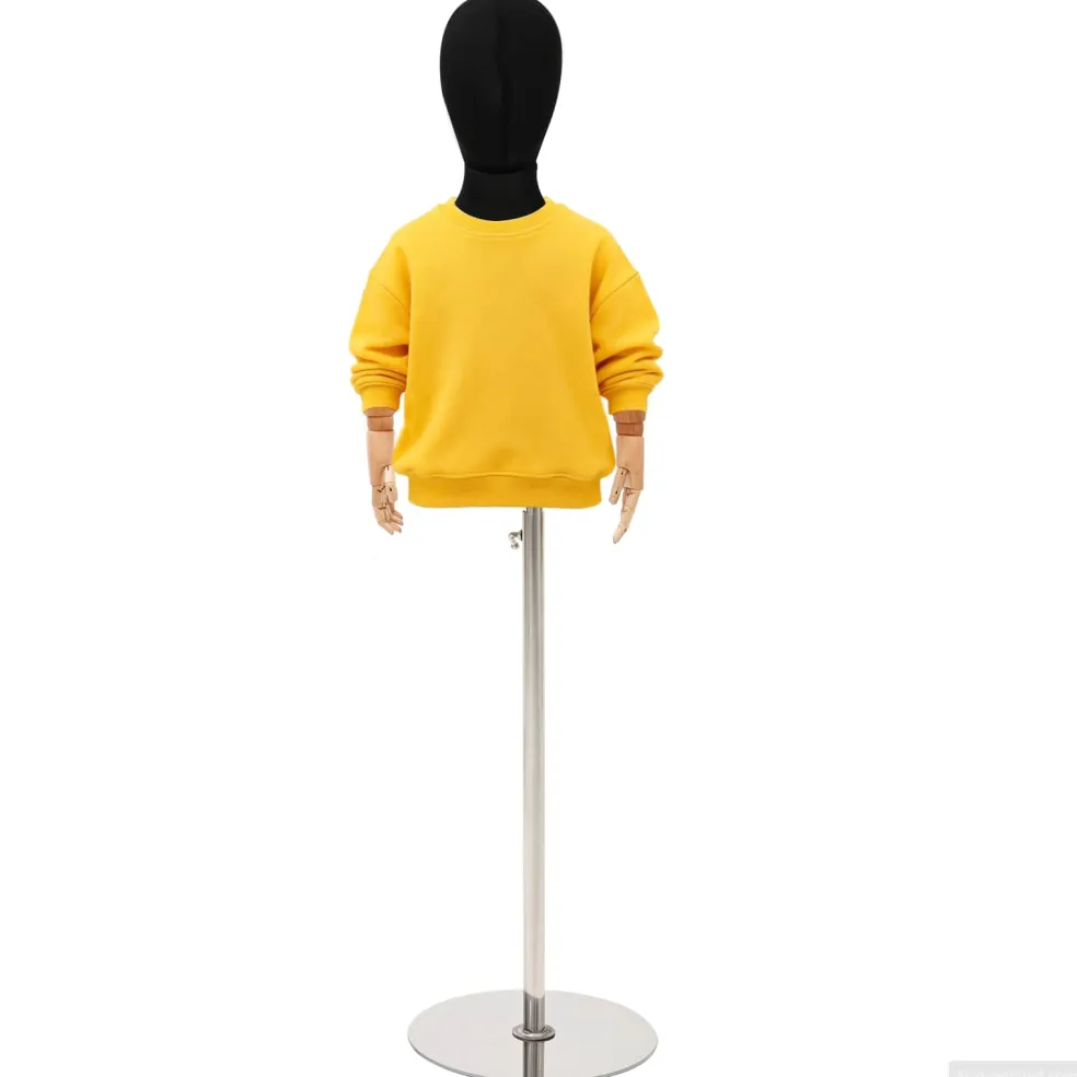 vidaXL Verstelbare 120-157 cm Mannequin met Basis Uniseks PP Zwart