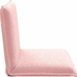 vidaXL Verstelbare vlo stoelen Crèmekleurig Stof