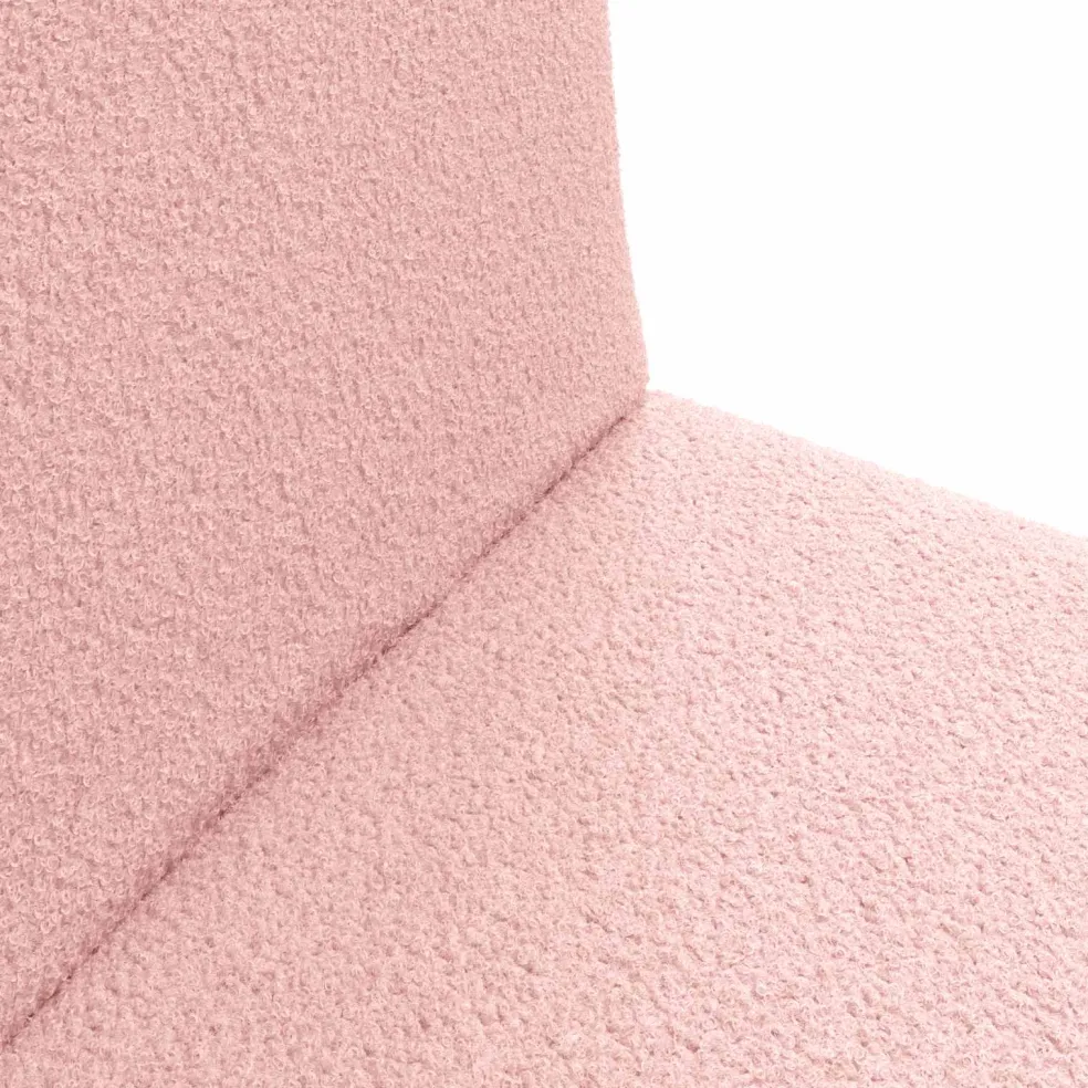 vidaXL Verstelbare vlo stoelen Crèmekleurig Stof