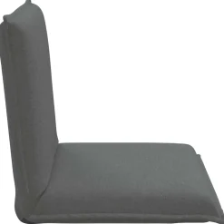 vidaXL Verstelbare vlo stoelen Blauw Fluweel