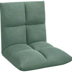 vidaXL Verstelbare vlo stoelen Zeegroen Fluweel