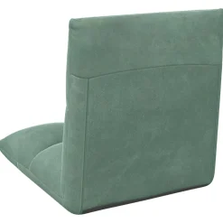 vidaXL Verstelbare vlo stoelen Zeegroen Fluweel