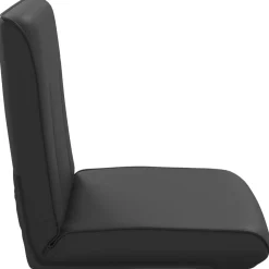 vidaXL Verstelbare vlo stoelen Crèmekleurig Kunstleer