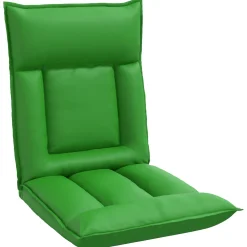 vidaXL Verstelbare vlo stoelen Grijs Kunstleer