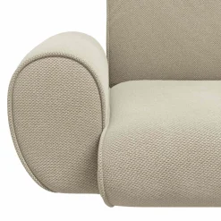 vidaXL Verstelbare vlo stoelen Lichtgrijs Stof