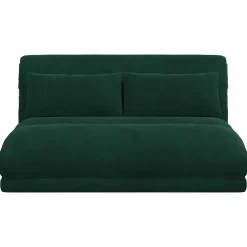 vidaXL Verstelbare vlo stoelen Donkergroen Fluweel