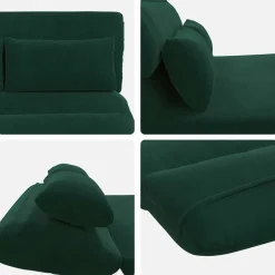 vidaXL Verstelbare vlo stoelen Cappuccino Kunstleer