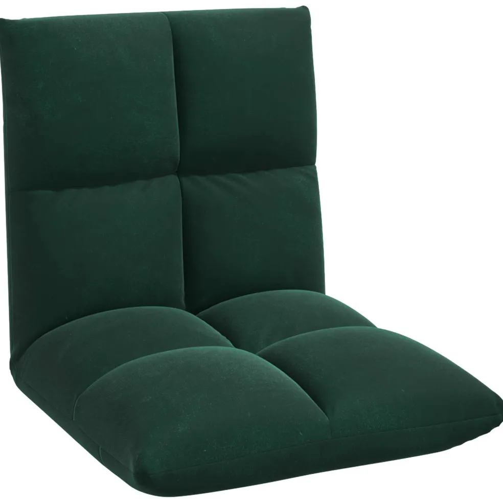 vidaXL Verstelbare vlo stoelen Leger Stof