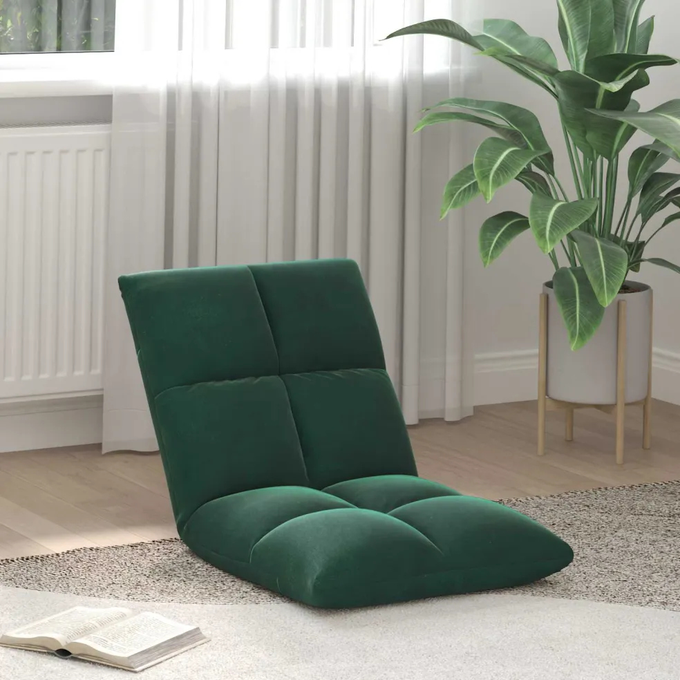 vidaXL Verstelbare vlo stoelen Leger Stof
