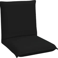 vidaXL Verstelbare vlo stoelen Donkergrijs Fluweel
