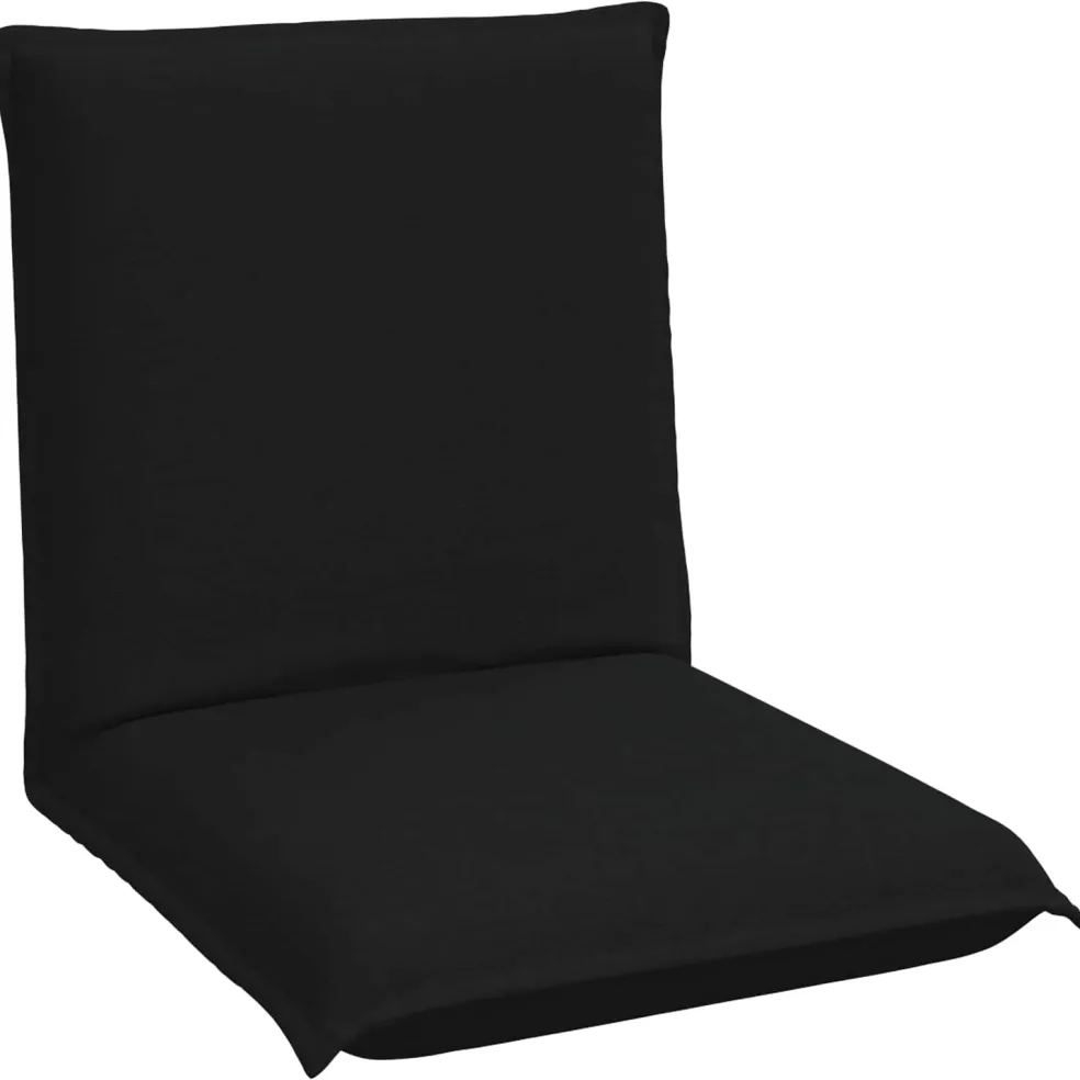 vidaXL Verstelbare vlo stoelen Donkergrijs Fluweel