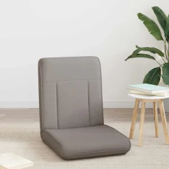 vidaXL Verstelbare vlo stoelen Blauw Stof