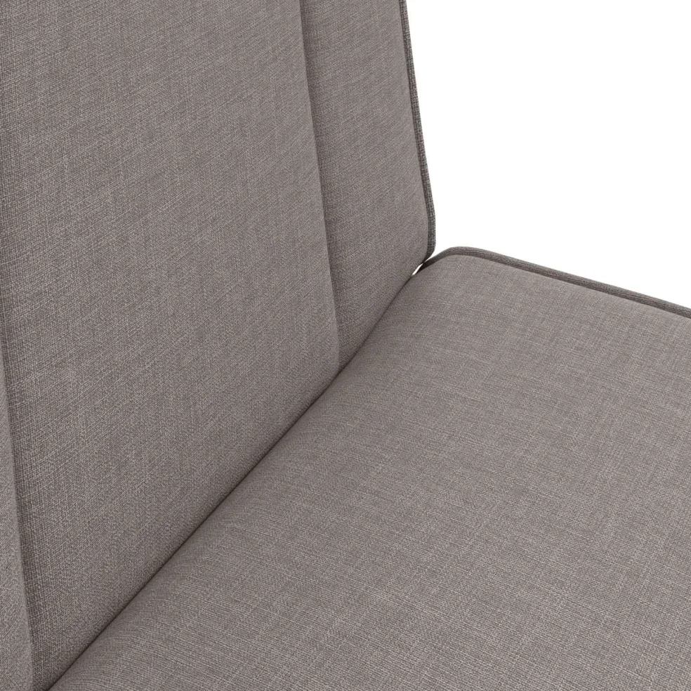 vidaXL Verstelbare vlo stoelen Blauw Stof