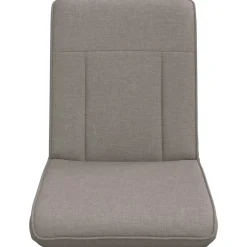vidaXL Verstelbare vlo stoelen Blauw Stof