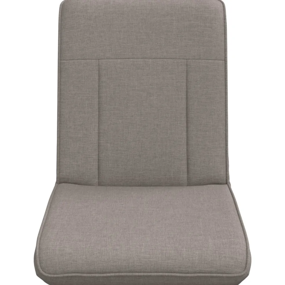 vidaXL Verstelbare vlo stoelen Blauw Stof
