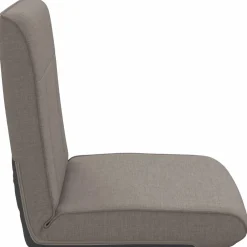 vidaXL Verstelbare vlo stoelen Blauw Stof