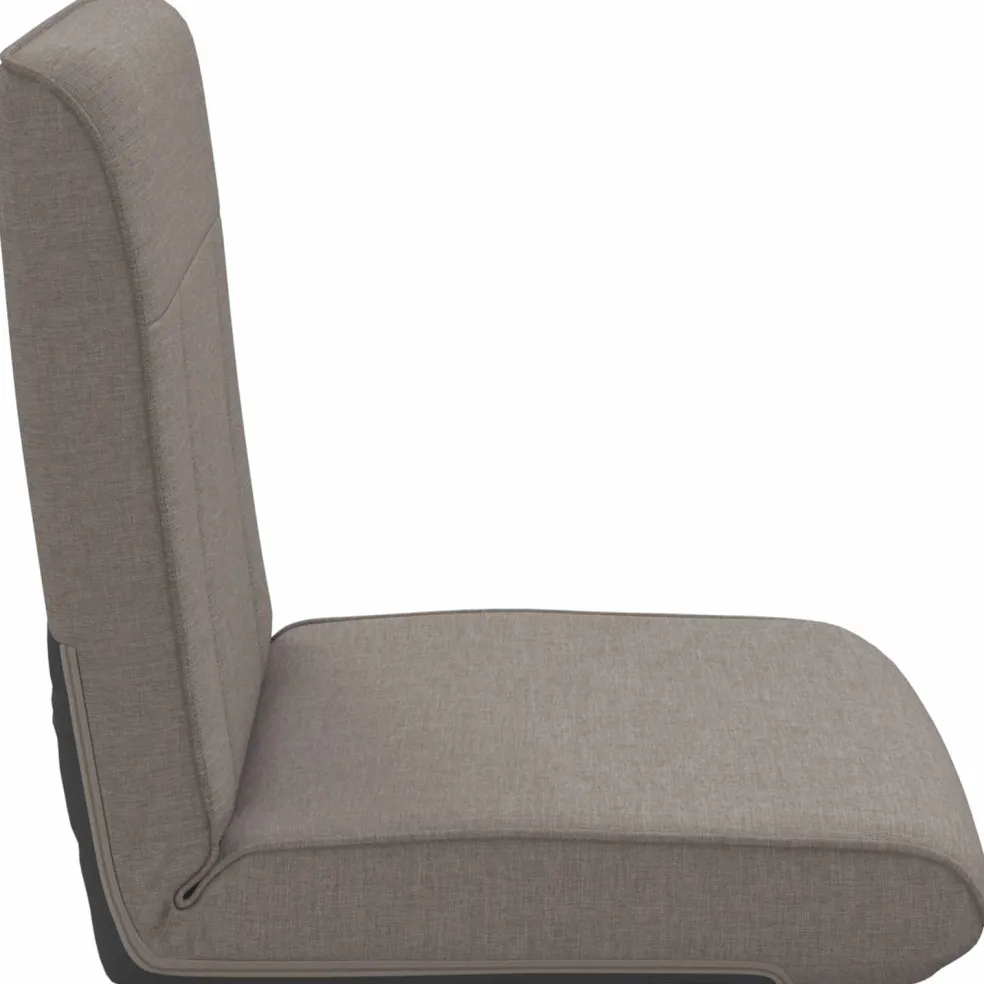 vidaXL Verstelbare vlo stoelen Blauw Stof