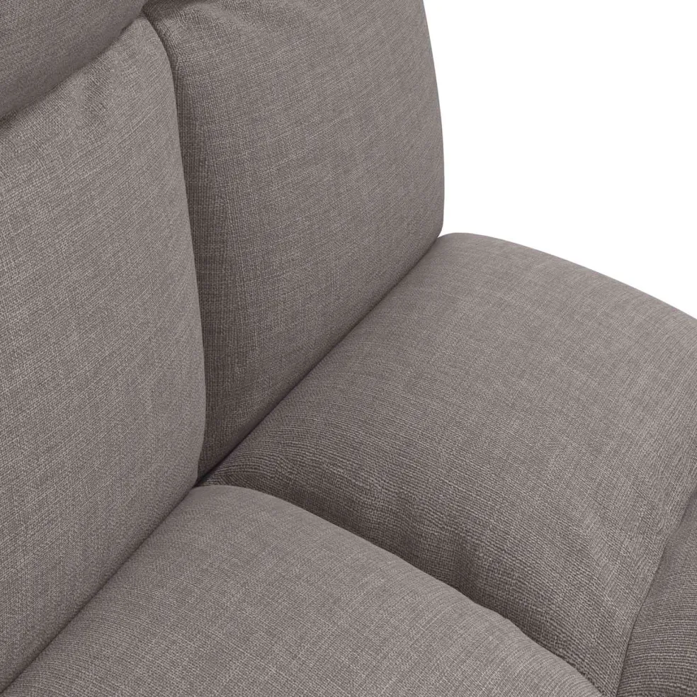 vidaXL Verstelbare vlo stoelen Donkergrijs Stof
