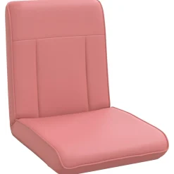 vidaXL Verstelbare vlo stoelen Roze Kunstleer