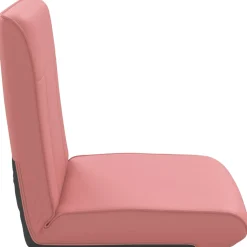 vidaXL Verstelbare vlo stoelen Roze Kunstleer