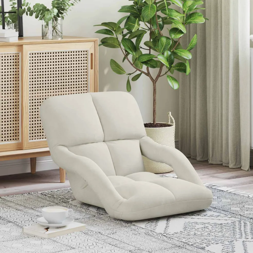 vidaXL Verstelbare vlo stoelen Zwart Kunstleer
