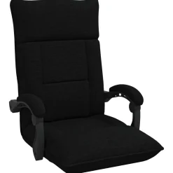 vidaXL Verstelbare vlo stoelen Bruin Stof