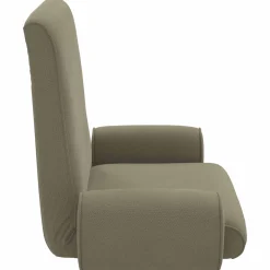 vidaXL Verstelbare vlo stoelen Kaki Grove Fluweel