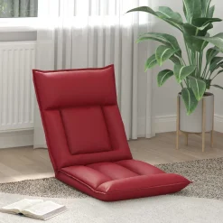 vidaXL Verstelbare vlo stoelen Crèmekleurig Fluweel