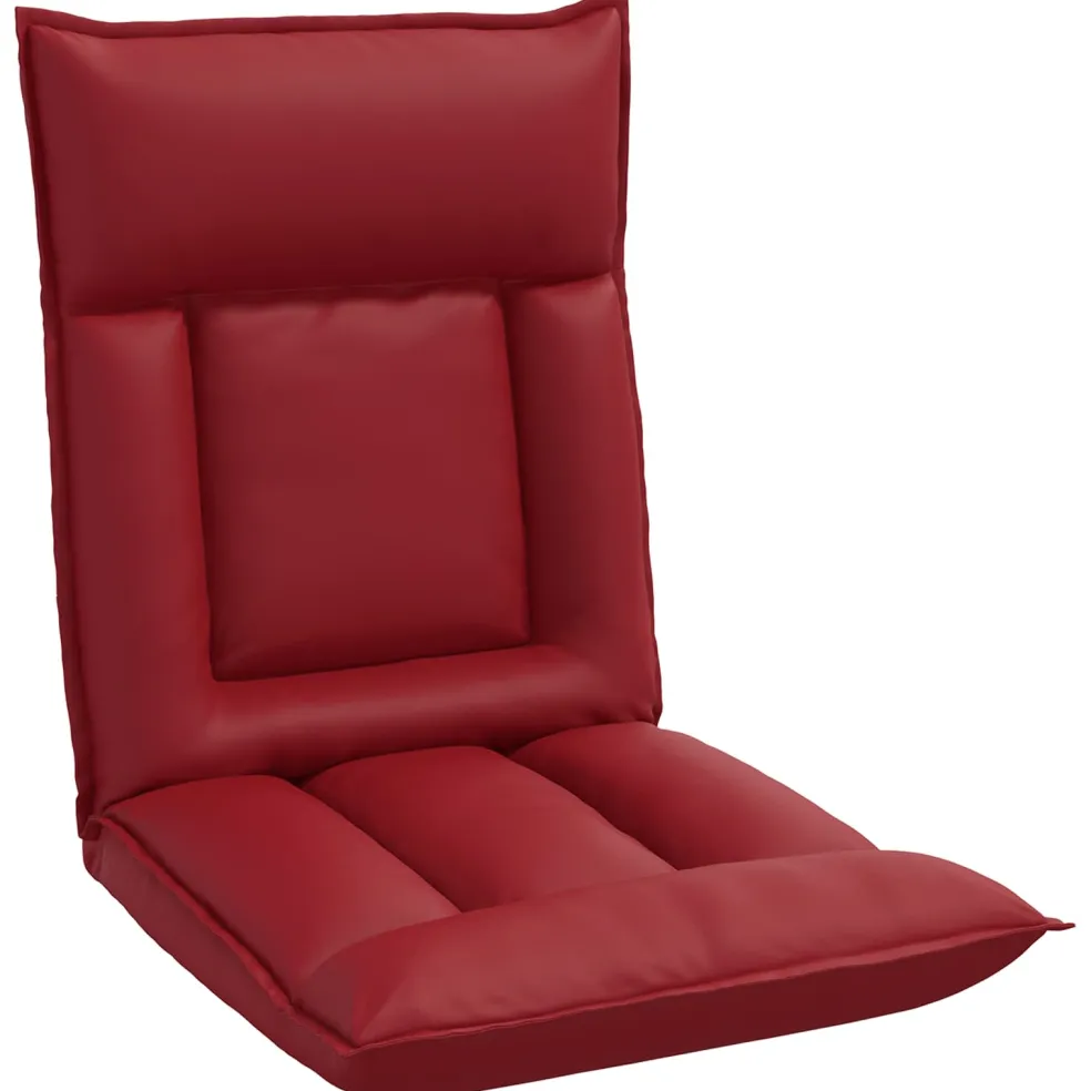 vidaXL Verstelbare vlo stoelen Crèmekleurig Fluweel