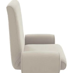 vidaXL Verstelbare vlo stoelen Havermout Grove Fluweel