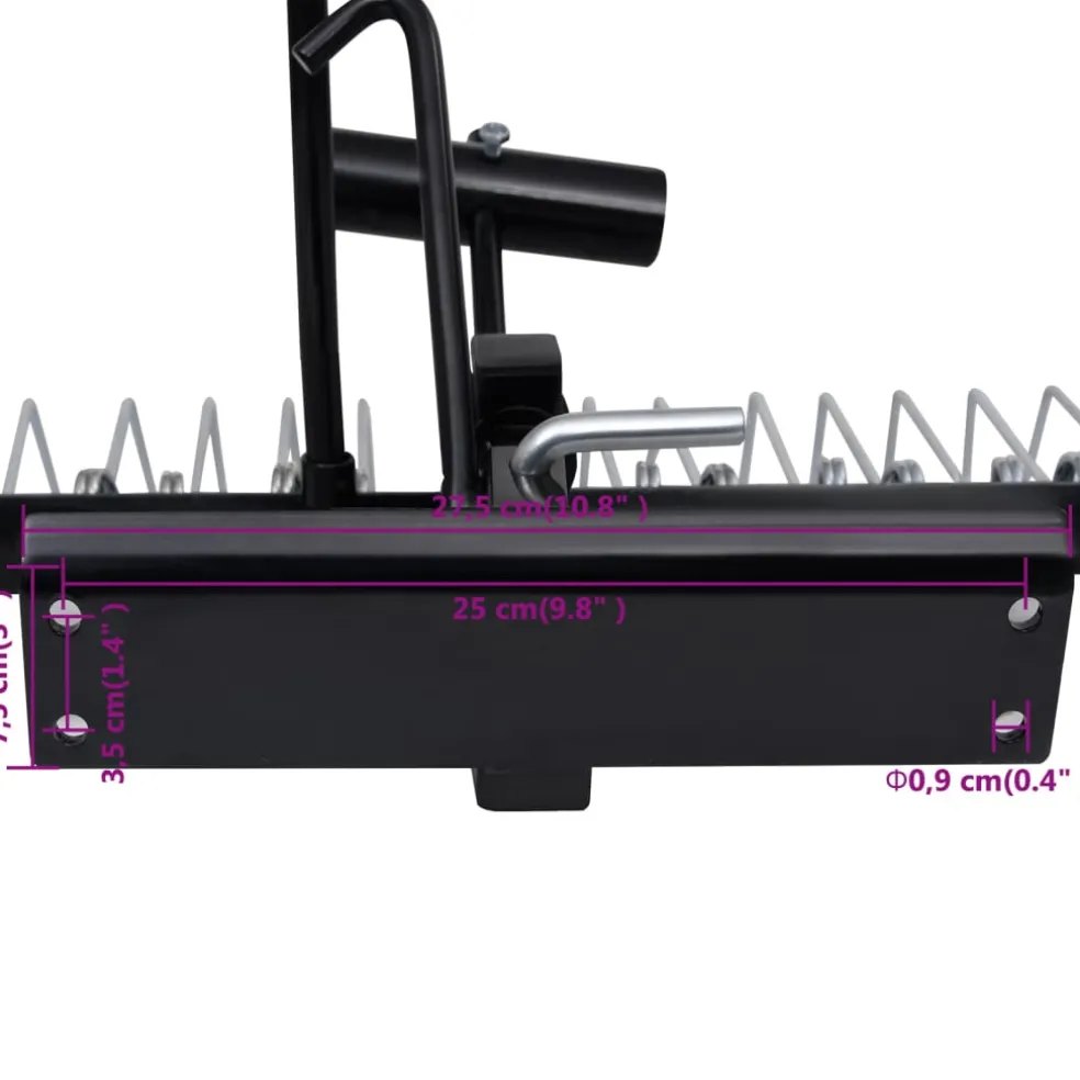 vidaXL Verticuteerder voor zitmaaier 109 cm