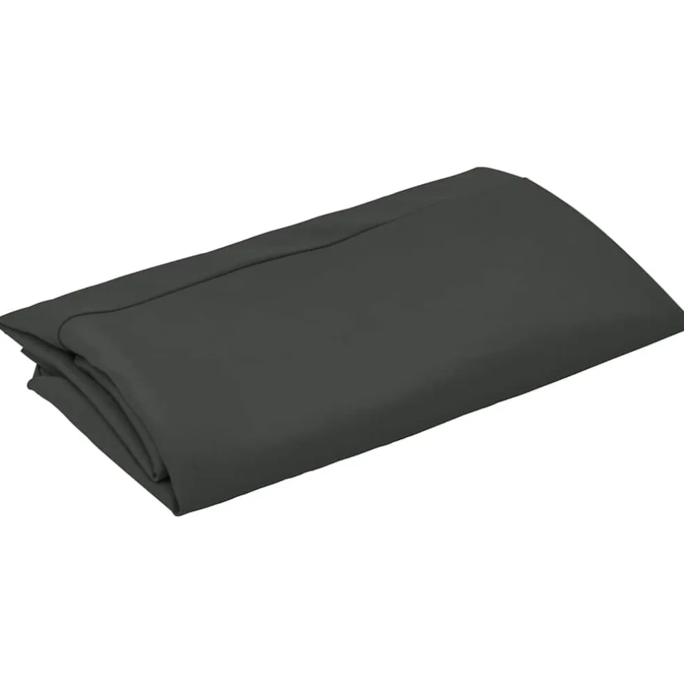 vidaXL Vervangingsdoek voor tuinparasol 300 cm antracietkleurig