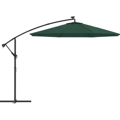 vidaXL Vervangingsdoek voor tuinparasol 300 cm groen