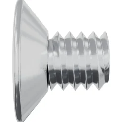 vidaXL Verzonken schroeven 2 st Zilver M4 x 6 mm Staal