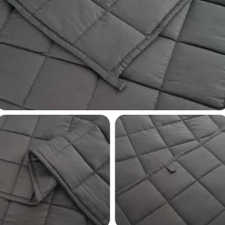 vidaXL Verzwaringsdeken Antraciet 200 x 220 cm 13 kg 100% Katoen 205T