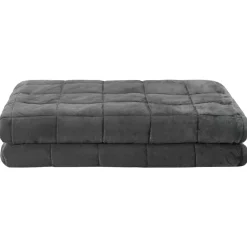 vidaXL Verzwaringsdeken Antraciet 152 x 203 cm 11 kg 100% Katoen 205T