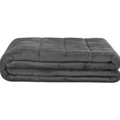 vidaXL Verzwaringsdeken Antraciet 152 x 203 cm 11 kg 100% Katoen 205T